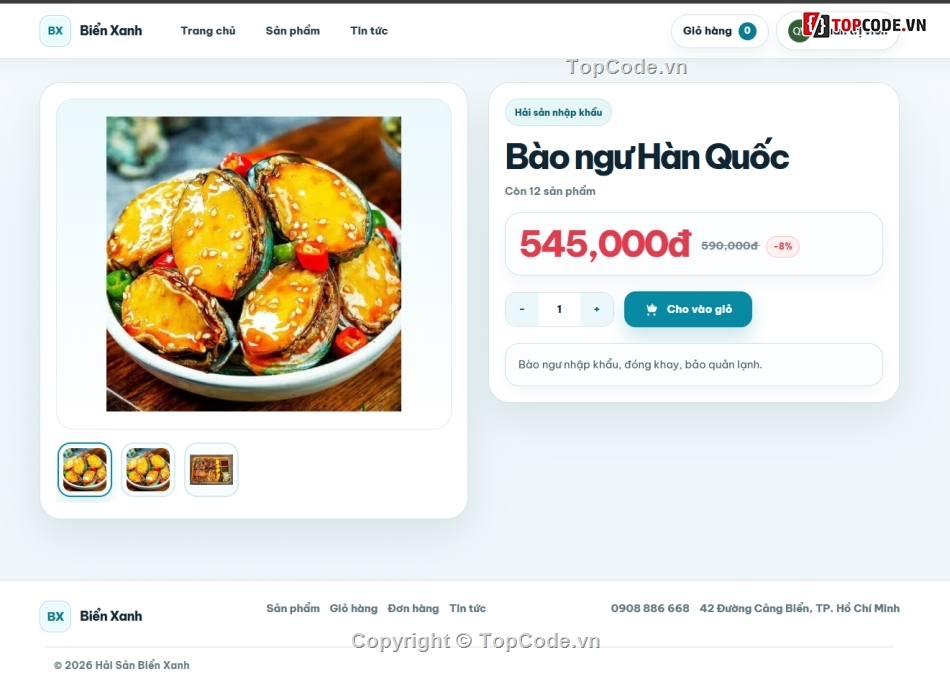 Đồ án,hải sản,bán hải sản